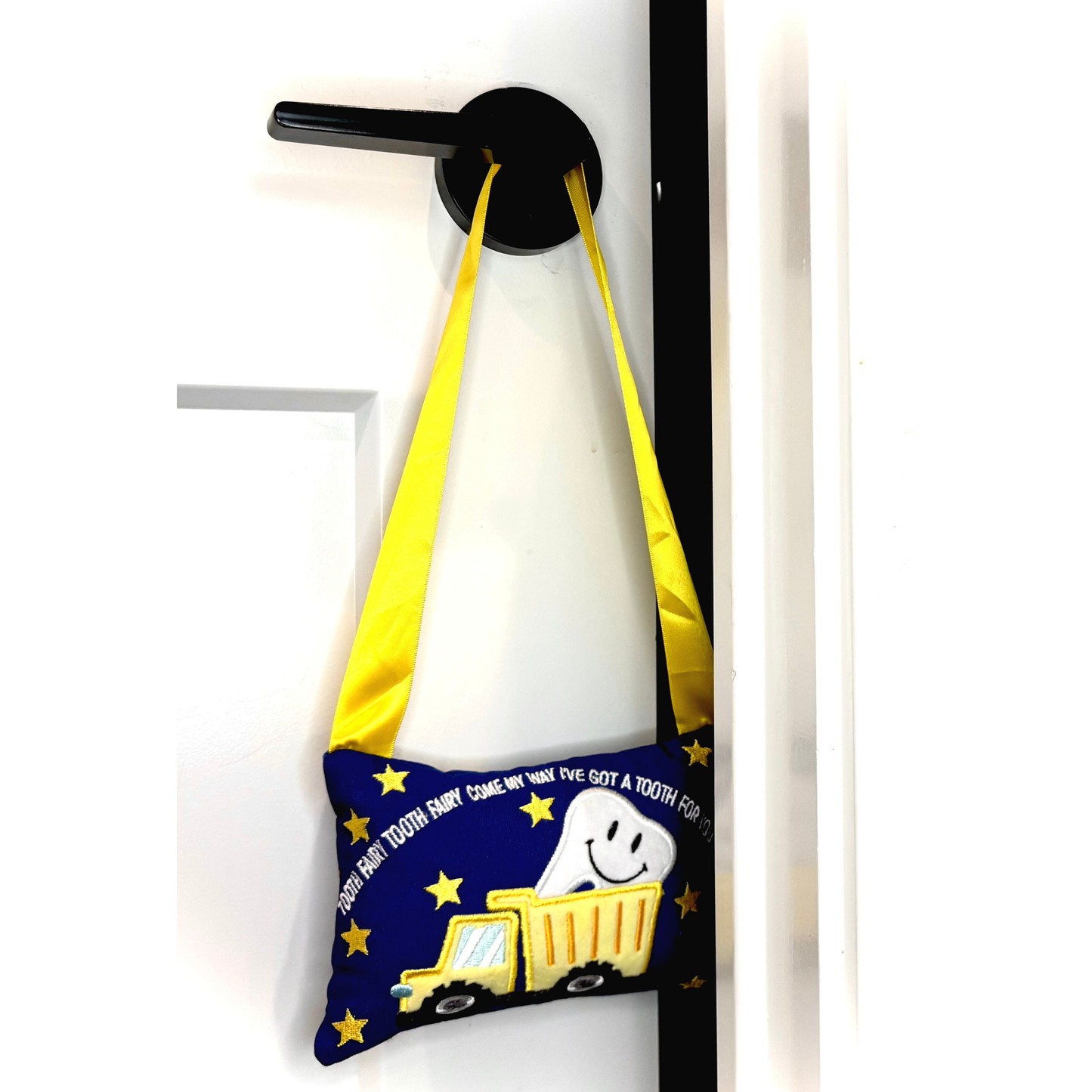 Dump Truck Tooth Fairy Pillow