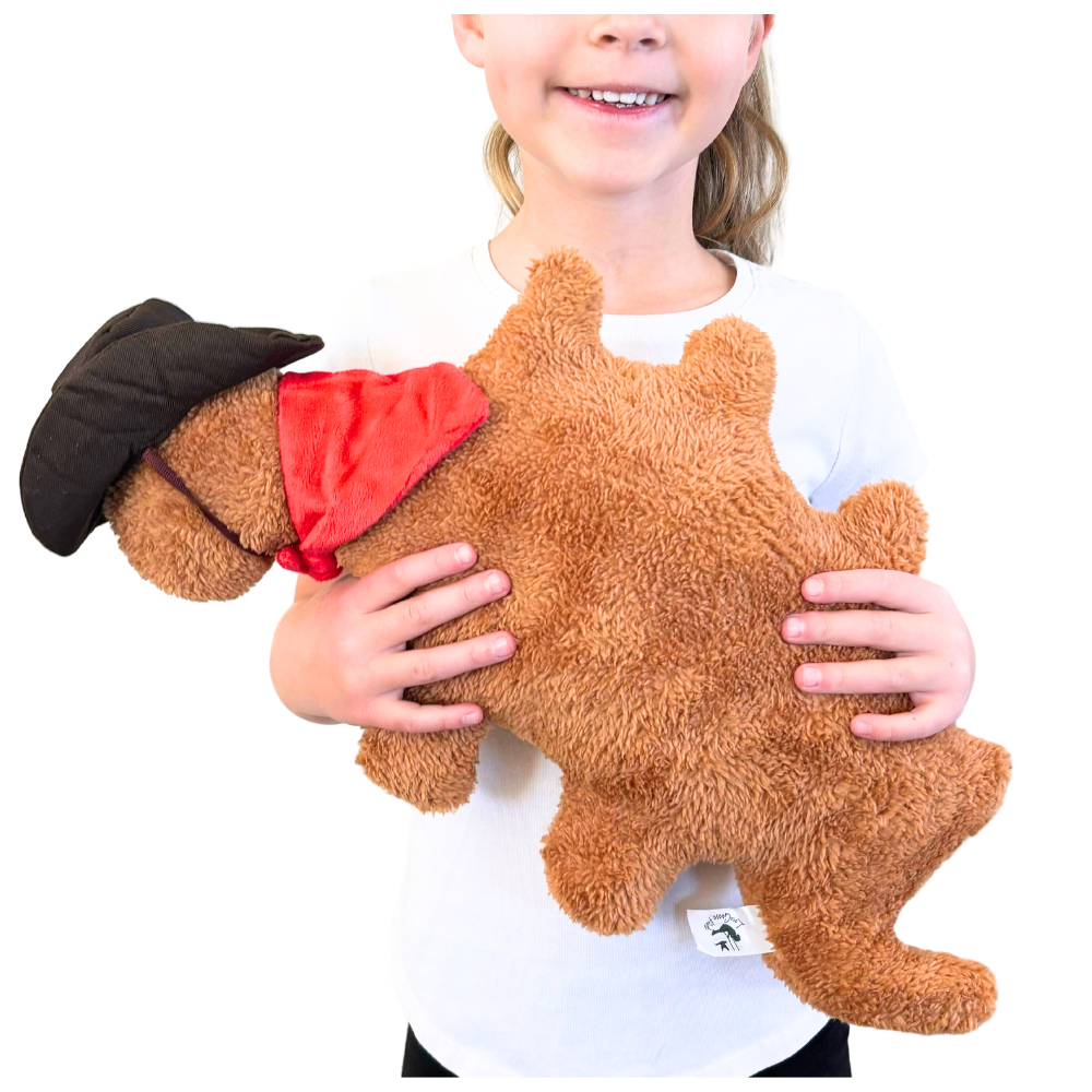 Cowboy Dino Nugget Pillow