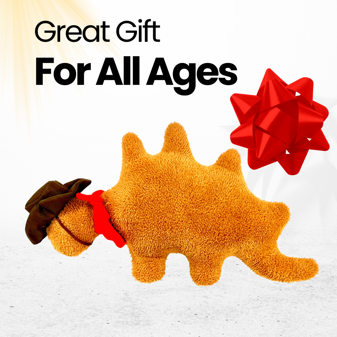 Cowboy Dino Nugget Pillow